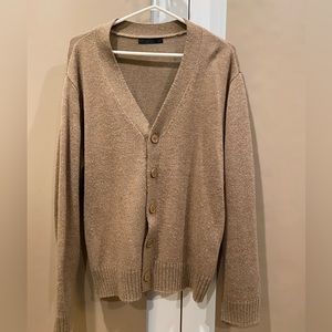 Mens Wool Cardigan